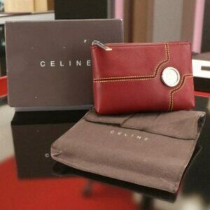 Vintage Celine 'Eurodyssey' coin purse